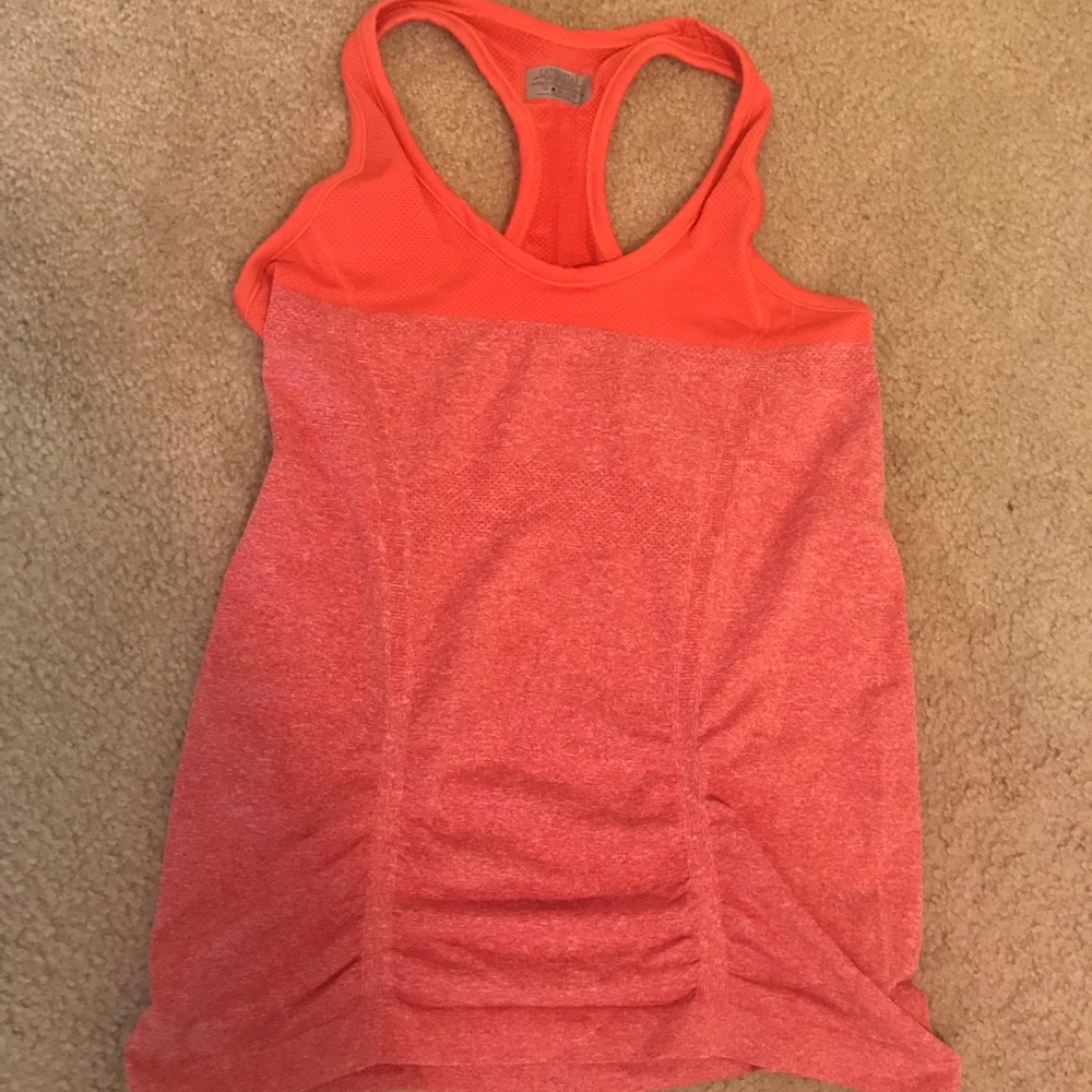Athleta Workout Top Size Medium, Orange